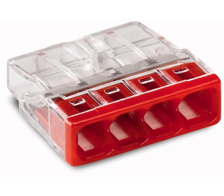 Wago Borne rapide 4x2.5MM²