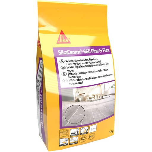 [719698] SikaCeram-660 Fine & Flex Ash 5Kg